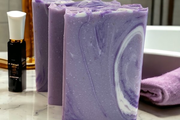 Lilac Blossom Handmade Cold Process Soap made with Goat Milk