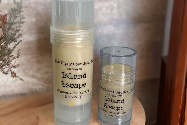 Island Escape Handmade Deodorant