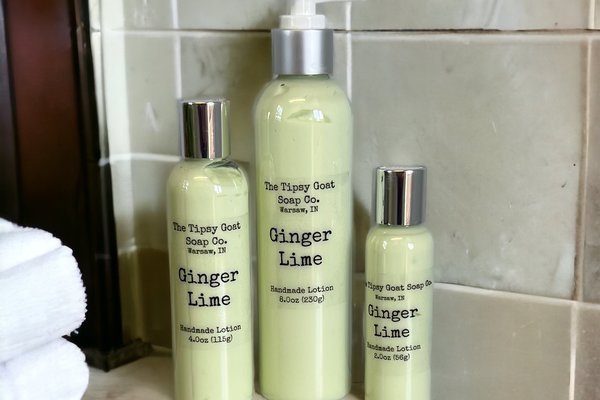 Ginger Lime Handmade Lotion