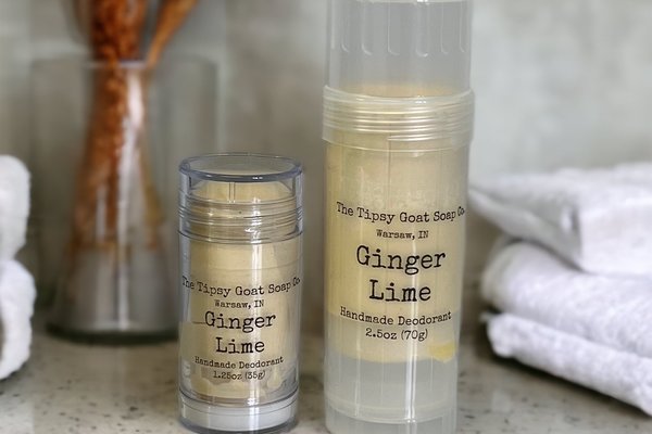 Ginger Lime Handmade Deodorant