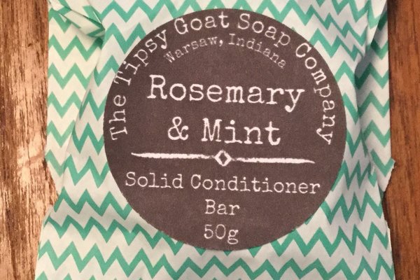 Rosemary & Mint Eco Friendly Solid Hair Conditioner Bar