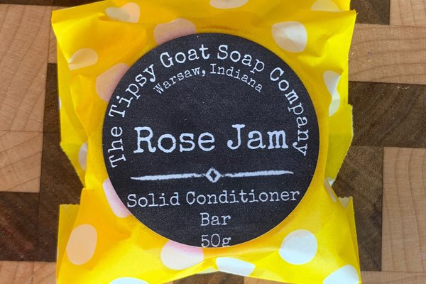 Rose Jam Solid Hair Conditioner Bar
