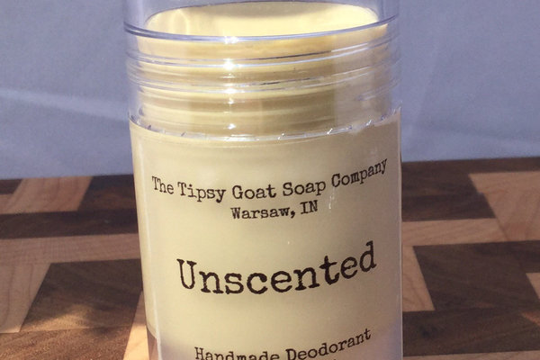 Naked (Unscented) Handmade Deodorant