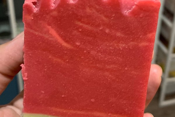 Summer Melon Handmade Cold Process Soap made with Goat Milk