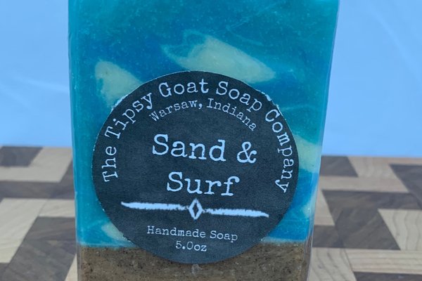 Surf & Sand Handmade Cold Process Soap made with Goat Milk