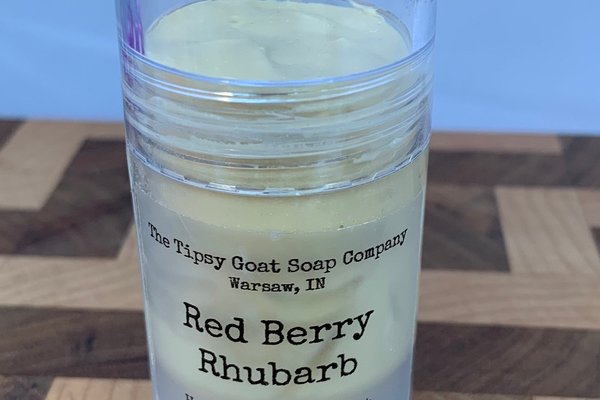 Red Berry Rhubarb Handmade Deodorant
