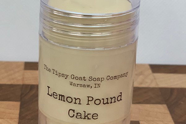 Lemon Pound Cake Handmade Deodorant
