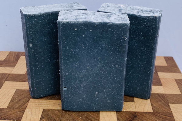 Tea Tree Peppermint Charcoal All Natural Handmade Cold Process Soapmade with Goat Milk