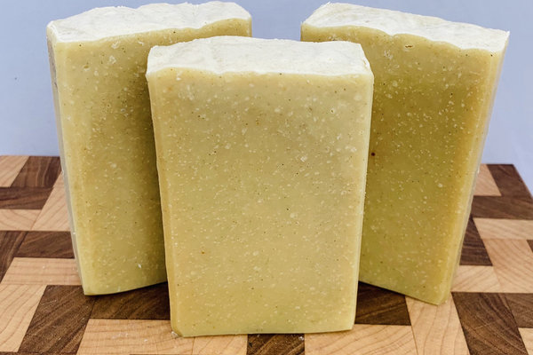 Lavender Lemongrass All Natural Handmade Cold Process Soap made with Goat milk