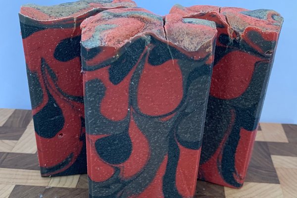 Dragon's Blood Handmade Cold Process Soap made with Goat Milk