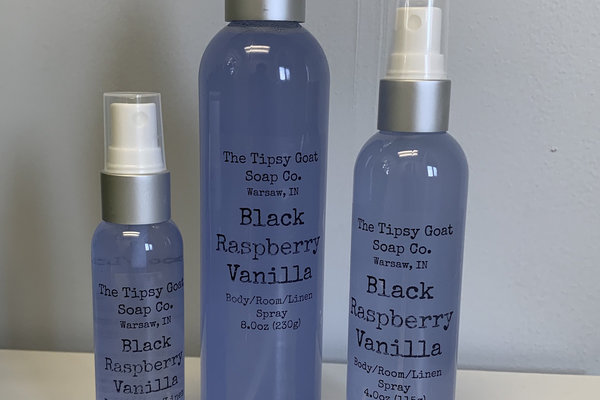 Black Raspberry Vanilla Body/Room/Linen Spray
