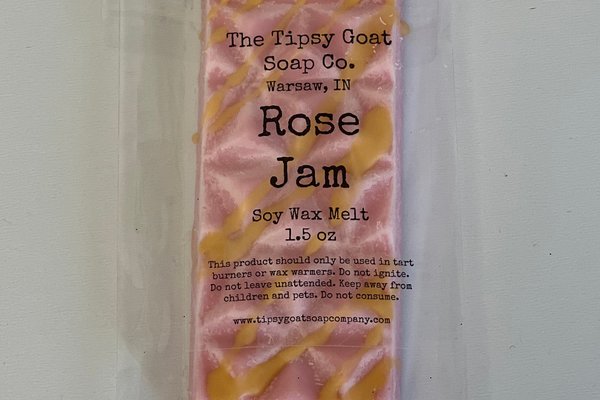 Rose Jam Soy Wax Snap Bars