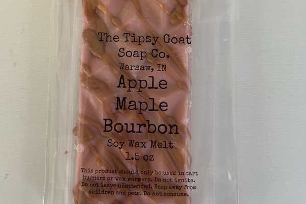 Apple Maple Bourbon Soy Wax Melt Snap Bar