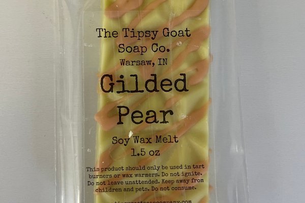 Gilded Pear Soy Wax Melt Snap Bar