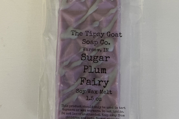 Sugar Plum Fairy Soy Wax Melt Snap Bar