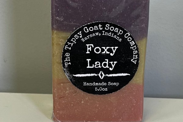 Foxy Lady Handmade Cold Process Soap made with Goat Milk