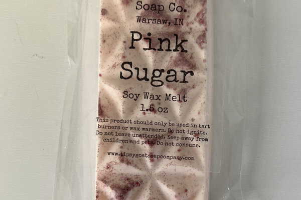 Pink Sugar Soy Wax Melt Snap Bar