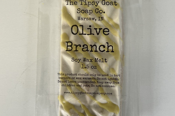 Olive Branch Soy Wax Melt Snap Bar