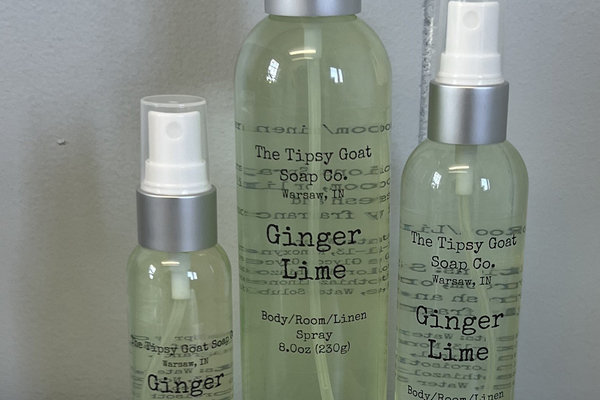 Ginger Lime Body/Room/Linen Spray