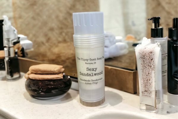 Sexy Sandalwood Handmade Deodorant