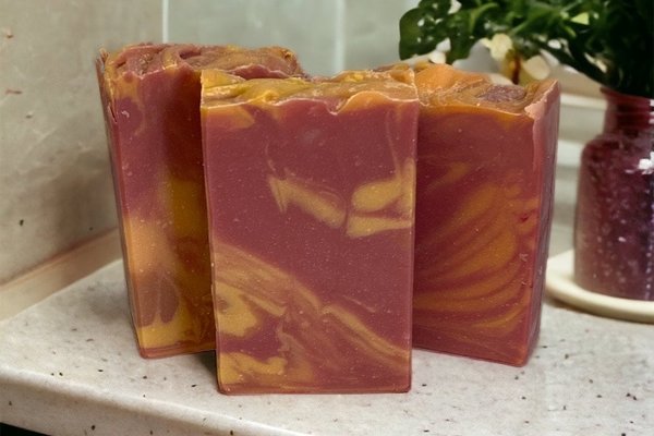 Lava Cold Process Soap made with Goat Milk