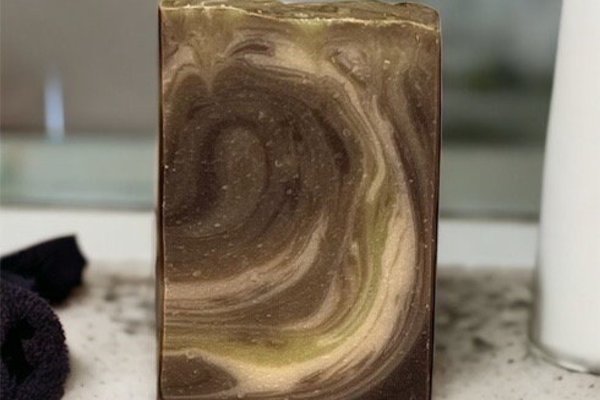 Honeydew & Coconut Cream Cold Process Soap made with Goat Milk