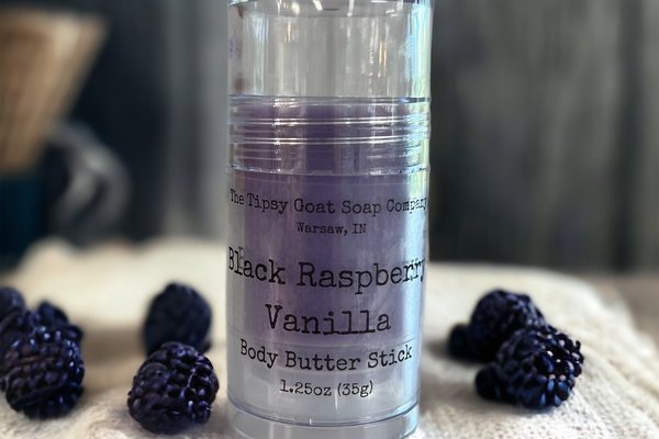 Black Raspberry Vanilla Body Butter Stick | Solid Lotion Stick