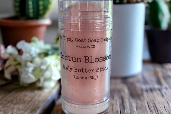 Cactus Blossom Body Butter Stick | Solid Lotion Stick