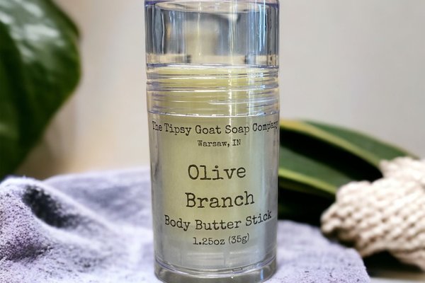 Olive Branch Body Butter Stick | Solid Lotion Stick