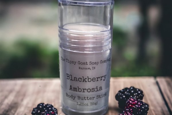 BlackBerry Ambrosia Body Butter Stick | Solid Lotion Stick