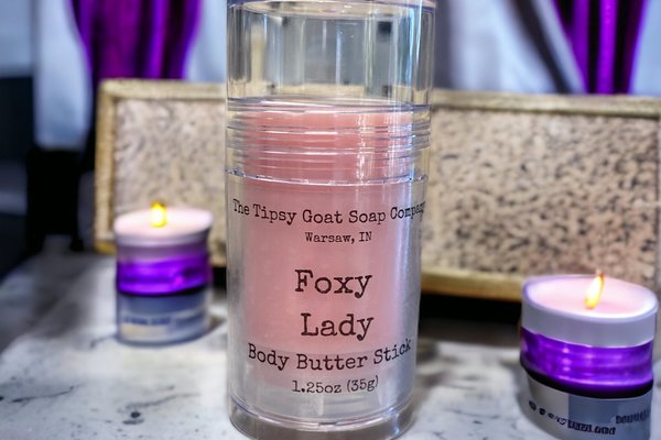 Foxy Lady Body Butter Stick | Solid Lotion Stick
