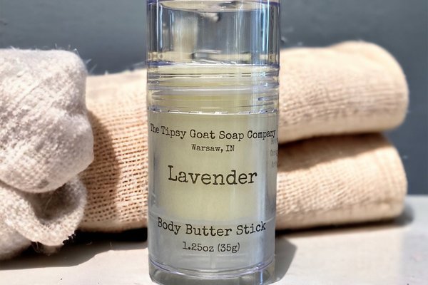 Lavender Body Butter Stick | Solid Lotion Stick