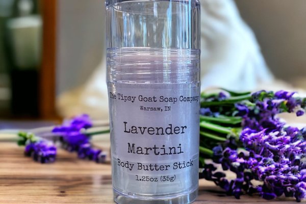 Lavender Martini Body Butter Stick | Solid Lotion Stick