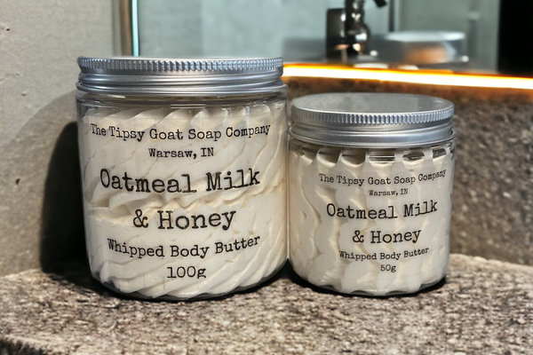 Oatmeal Milk & Honey Whipped Body Butter