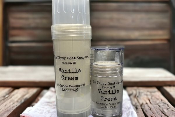Vanilla Cream Handmade Deodorant