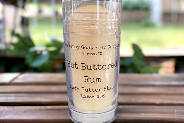 Hot Buttered Rum Body Butter Stick | Solid Lotion Stick