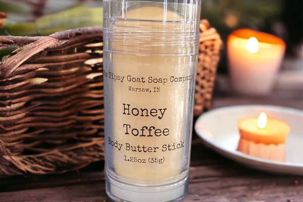 Honey Toffee Body Butter Stick | Solid Lotion Stick