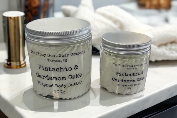 Pistachio & Cardamom Cake Whipped Body Butter