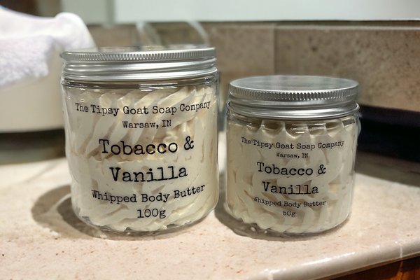 Tobacco & Vanilla Whipped Body Butter
