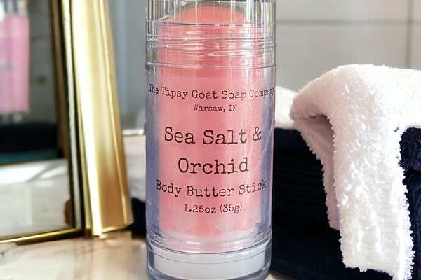 Sea Salt & Orchid Body Butter Stick | Solid Lotion Stick