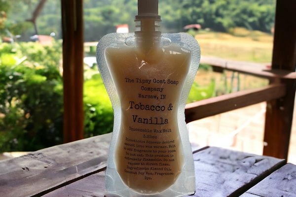 Tobacco & Vanilla Squeezable Wax Melt