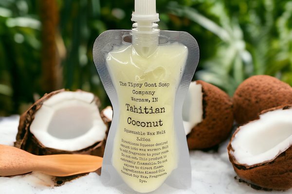 Tahitian Coconut Squeezable Wax Melt