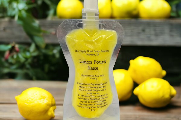 Lemon Pound Cake Squeezable Wax Melt