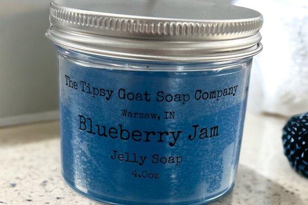 Blueberry Jam Jelly Soap