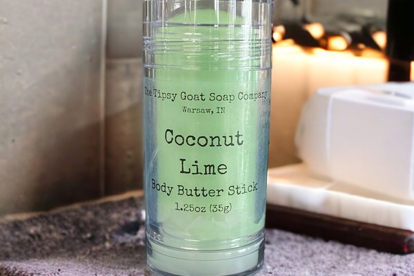 Coconut Lime Body Butter Stick | Solid Lotion Stick