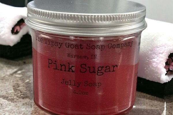 Pink Sugar Jelly Soap