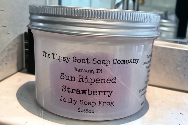 Sun Ripened Strawberry Jelly Soap Animal