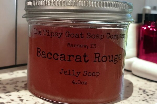 Baccarat Rouge Jelly Soap