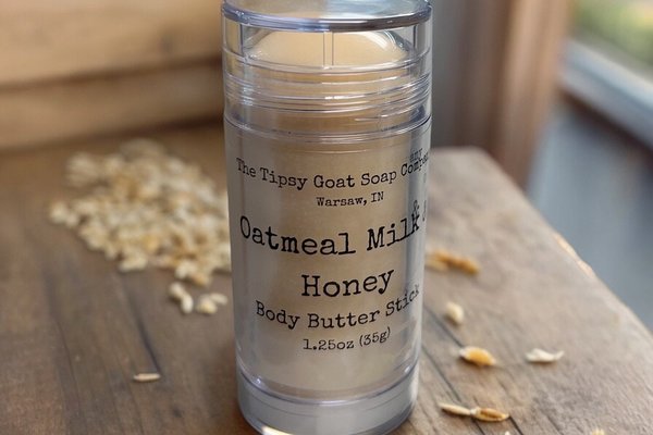 Oatmeal Milk & Honey Body Butter Stick | Solid Lotion Stick