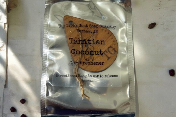Tahitian Coconut Car Air Freshener